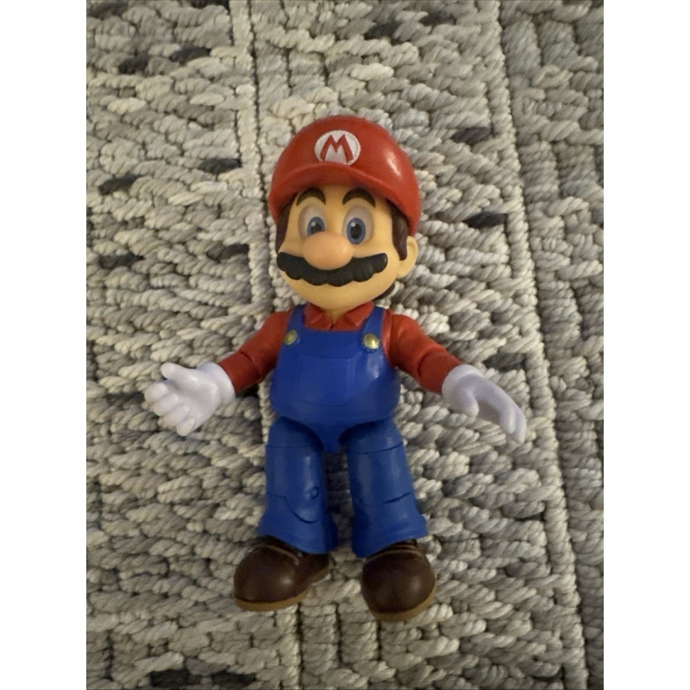 2015 Jakks Nintendo Super Mario Bros  5" Mario Action Figure Toy